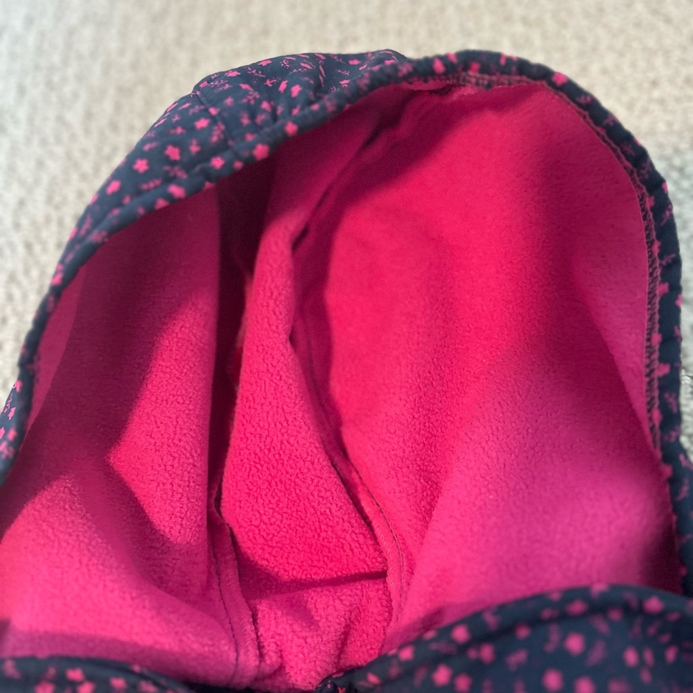 Waterproof & Warm Navy and Pink Flower Size 10/12 by Pink Platinum - Picture 5 of 10